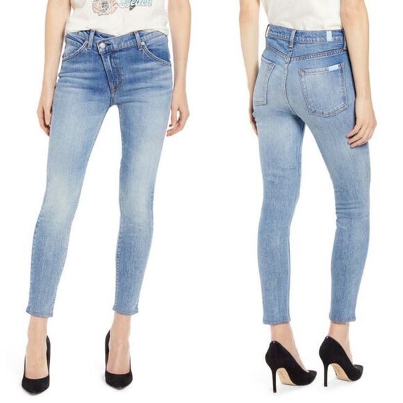 7 For All Mankind Jean 23 Asymmetrical Skinny NWT‎ - Picture 1 of 7